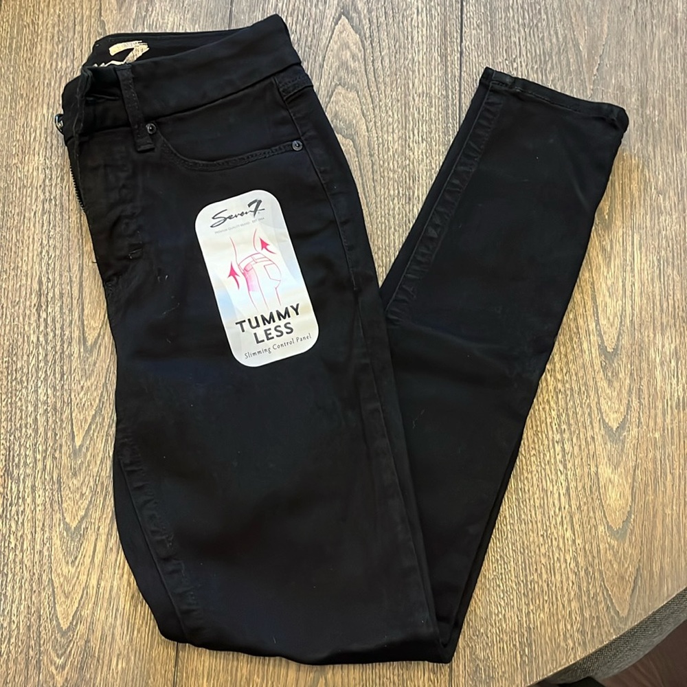 NWT Seven7 TummyLess High Rise Skinny Jean